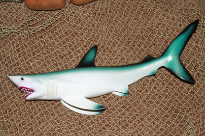 1-MEGA REALISTIC 28" GREAT WHITE SHARK,Seafood Reasaurant Decor, All Occasion Gifts,Coastal Home Decor, SH-01