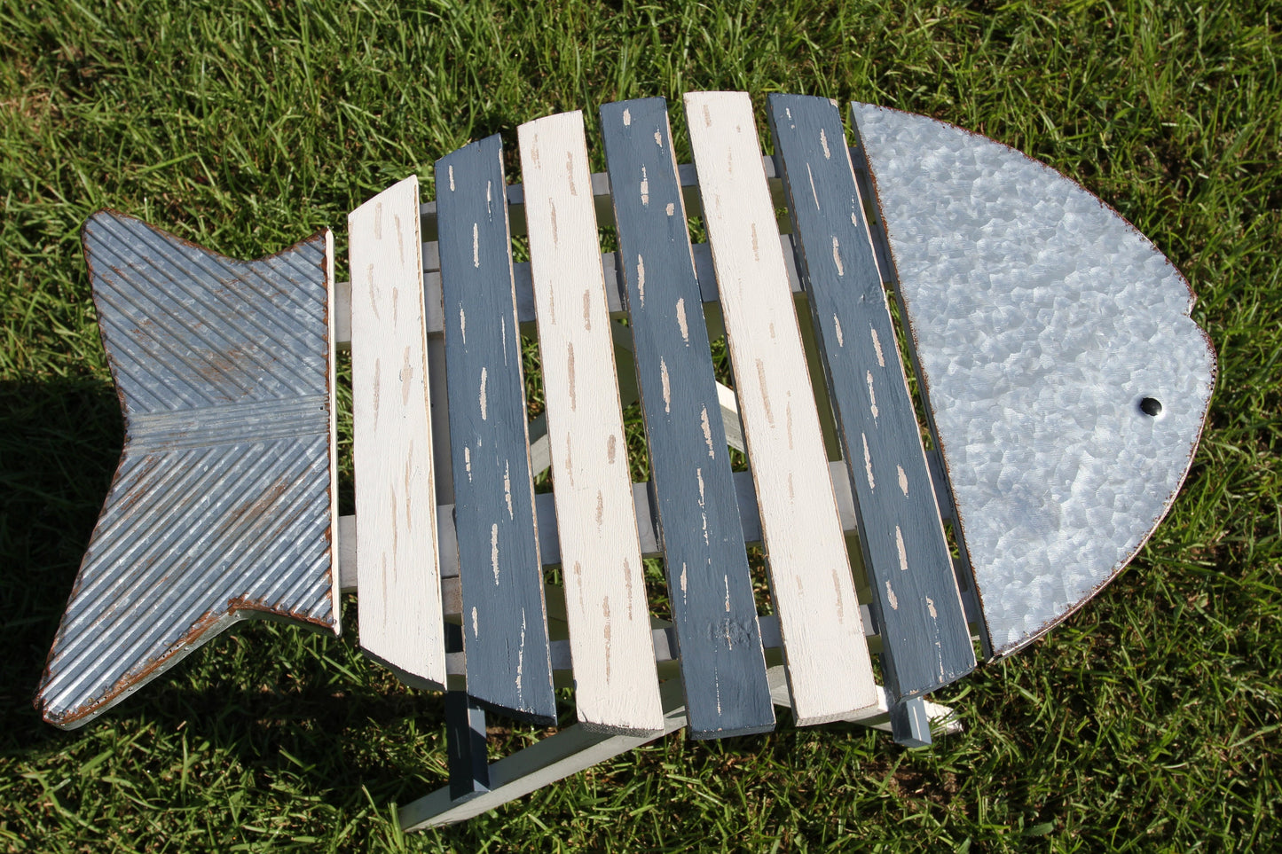 Decorative Fish Shape Folding Table, Summertime Decor Free Ship