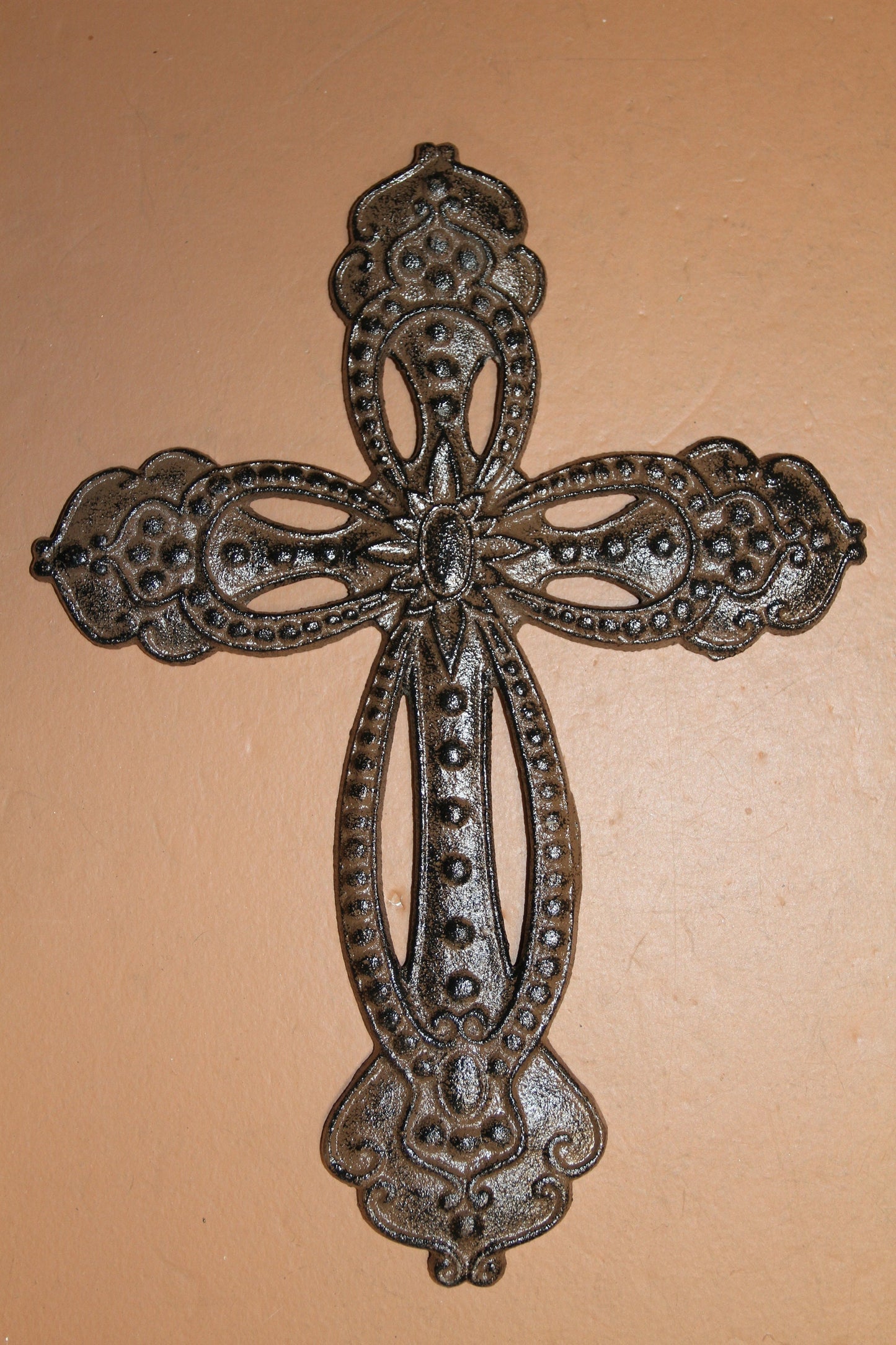 Large Collectible wall hanging cross,religion and spirituality,church decor,craft supply  C-6