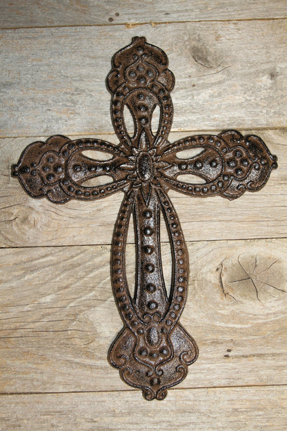 Large Collectible wall hanging cross,religion and spirituality,church decor,craft supply  C-6