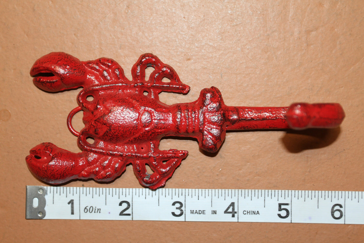 WALL HOOKS, LOBSTER, Hanging Storage, Coastal Decor, Beach Decor, Seafood Decor, Kitchen Wall Hook, Christmas Gift, Bath Decor N-07