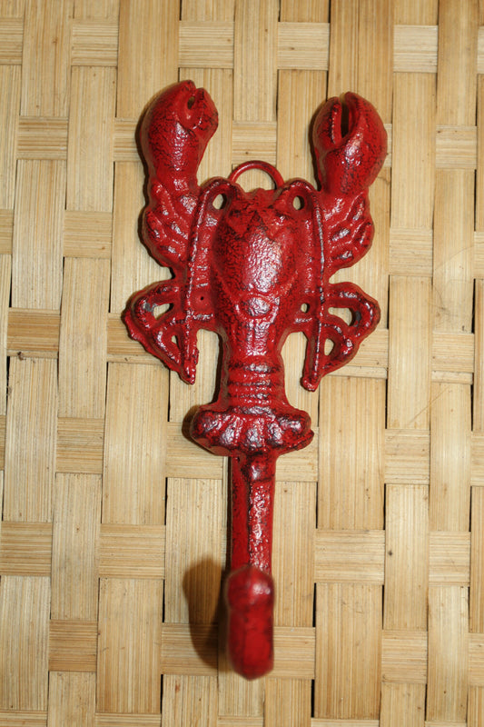 WALL HOOKS, LOBSTER, Hanging Storage, Coastal Decor, Beach Decor, Seafood Decor, Kitchen Wall Hook, Christmas Gift, Bath Decor N-07