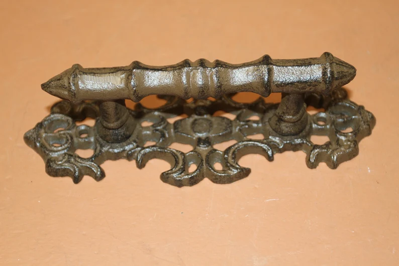Lacey Victorian Drawer Pull Vintage Look Free Ship HW-06